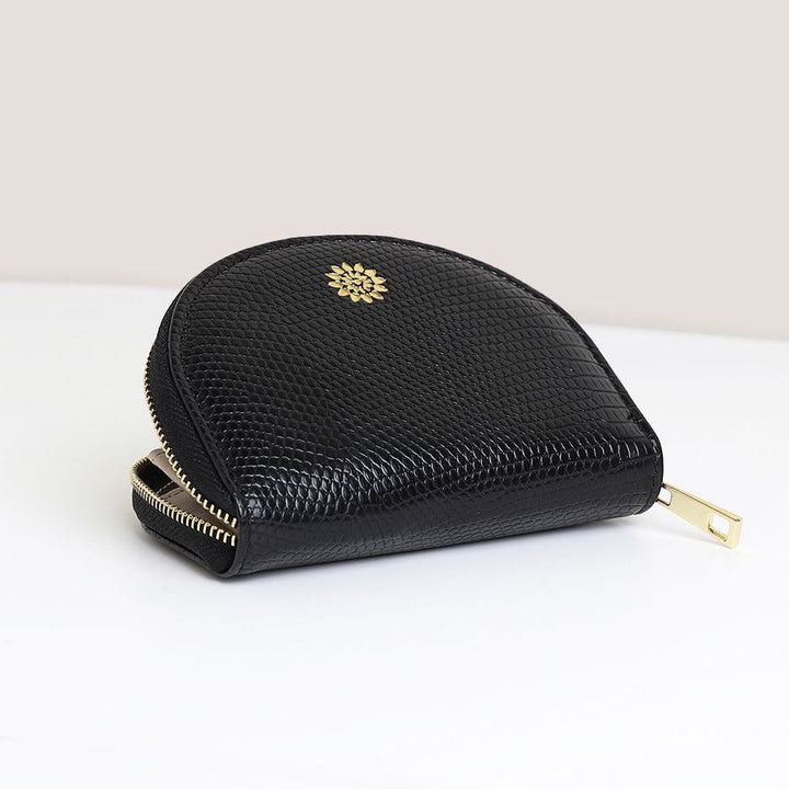 POM Black Half Moon Coin Purse - Sugarplum Boutique