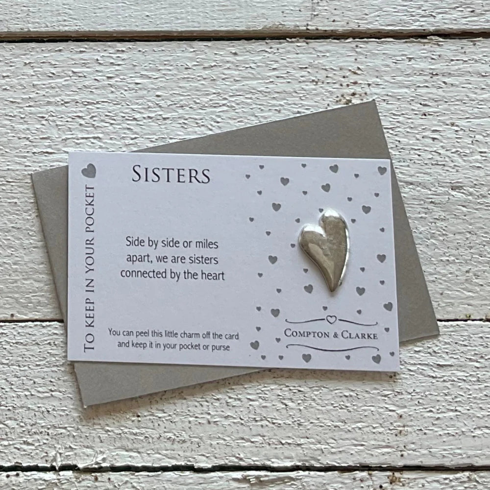 Sisters Sentiment Card - Sugarplum Boutique