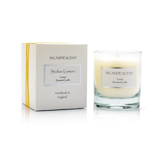 Incandescent Signature Candle Luxury Scented Sicilian Lemon - Sugarplum Boutique