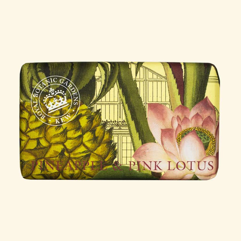 Kew Gardens Pineapple & Pink Lotus Soap - Sugarplum Boutique