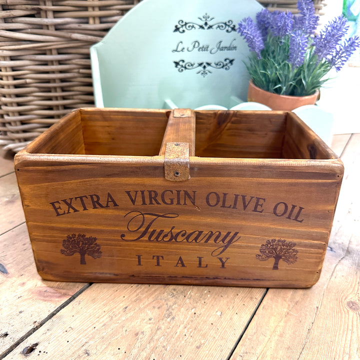 Olive Oil Handle Box - Sugarplum Boutique