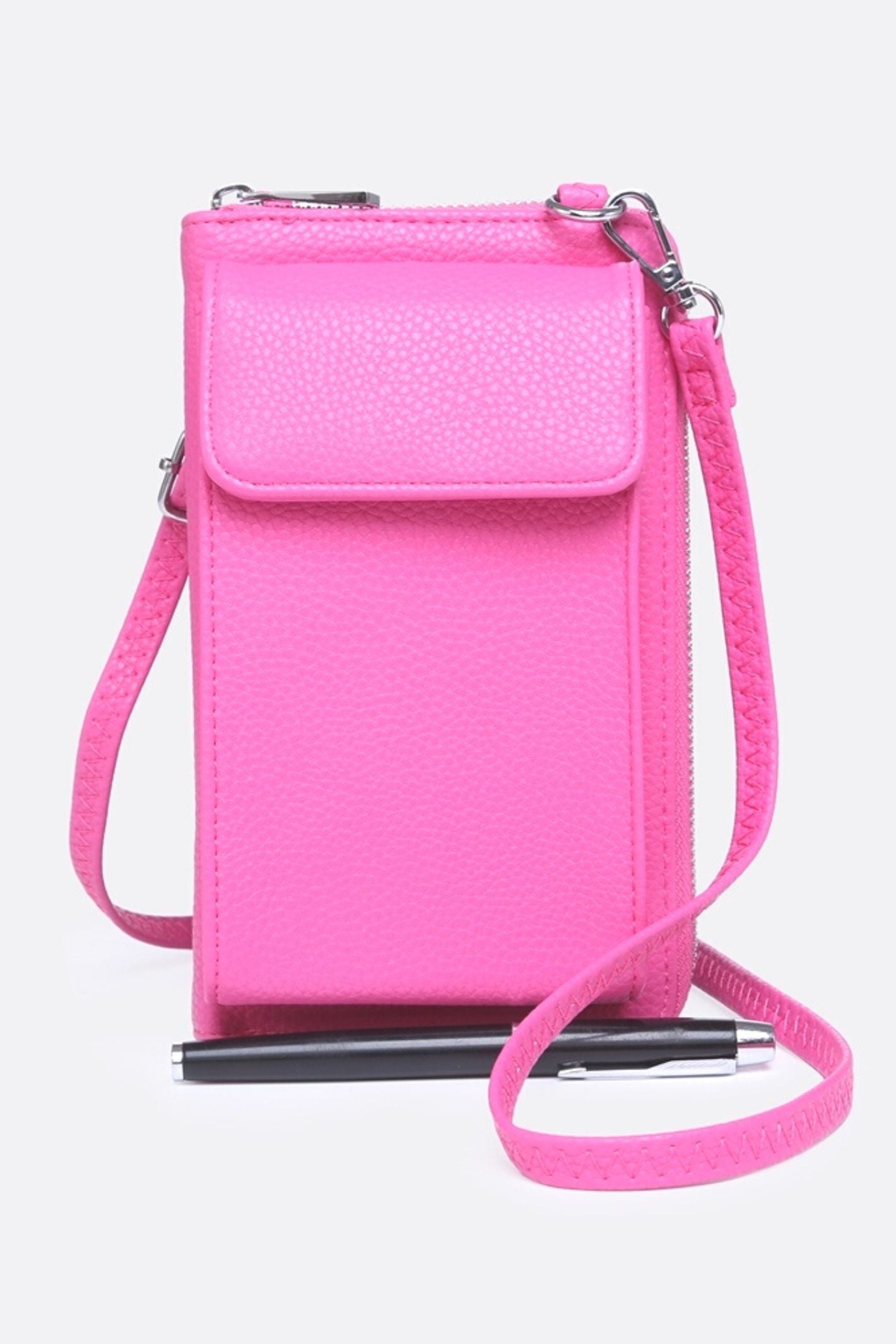 Purse that holds discount phone