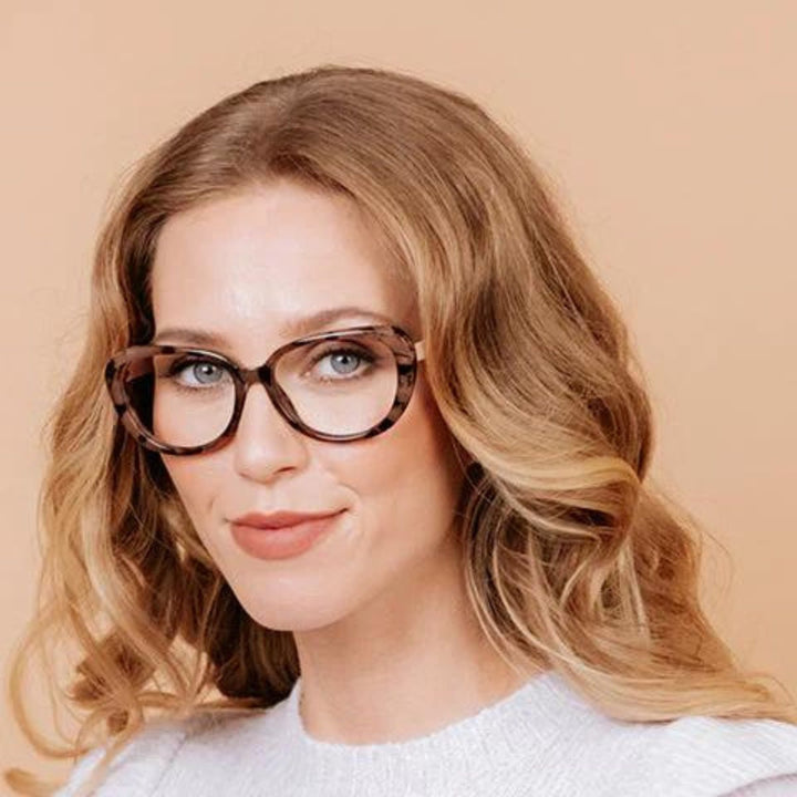 Good Lookers Bonnie Reading Glasses Pink Marble - Sugarplum  Boutique