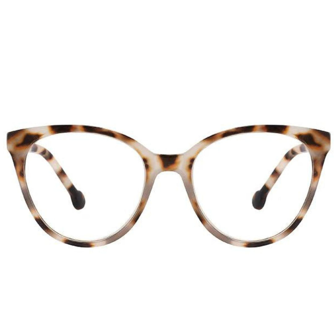 Good Lookers Millie Reading Glasses Tortoiseshell White - Sugarplum Boutique