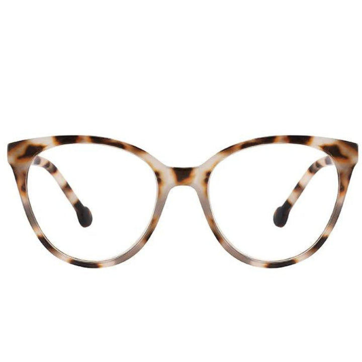 Good Lookers Millie Reading Glasses Tortoiseshell White - Sugarplum Boutique